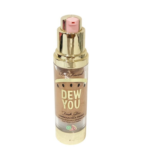 Too Faced Dew You Fresh Glow Luminous Face Primer Radiant Nude Makeup - Picture 1 of 3